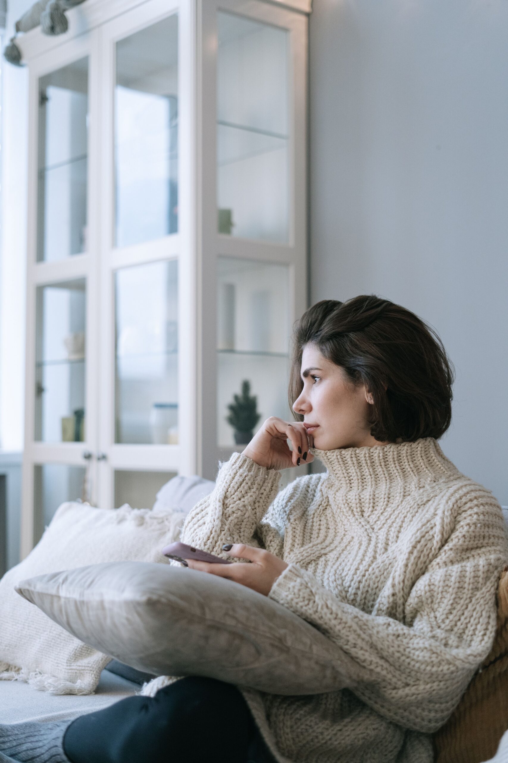 mother reflecting after her child's ADHD or autism diagnosis